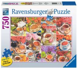 RAVENSBURGER CASSE-TÊTE 750 PIÈCES LARGES PIÈCES - L'HEURE DU THÉ #17190